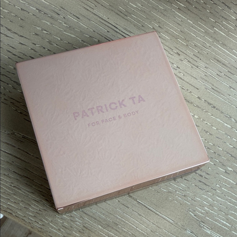Patrick Ta She’s glossy